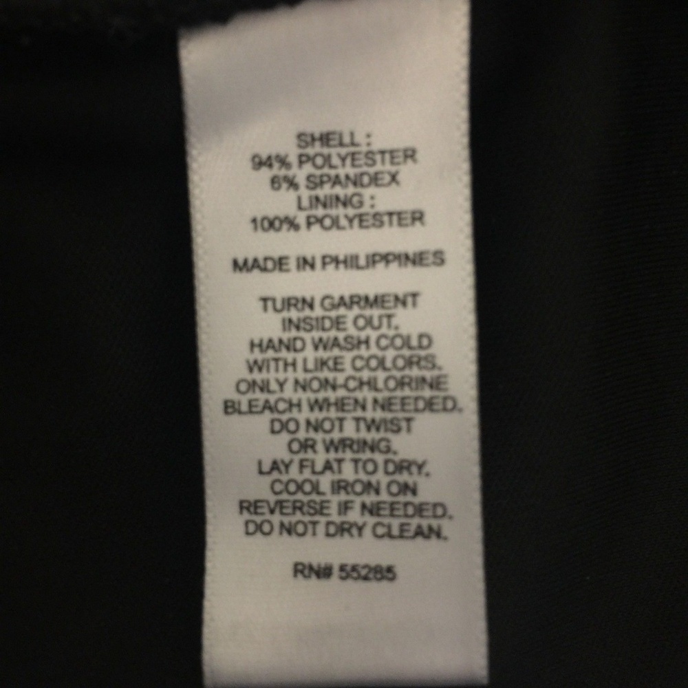 Express Cropped Top Cut Out Long Sleeve V Neck - Picture 7 of 8